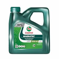Castrol MAGNATEC 3382513 10W-40 API SN Part-Synthetic Engine Oil for Petrol Cars (3 L)