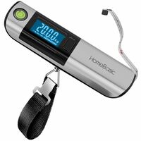 HOMEBASIC Digital Luggage Scale 50kg with LCD & Hook Strap At Just Rs625