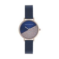 French Connection Analog Women's Watch (Dial Colored Strap)