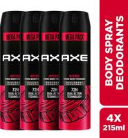 AXE Intense Body Spray  -  For Men  (860 ml, Pack of 4)