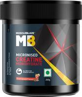 MUSCLEBLAZE Micronized Creatine Monohydrate Powder Creatine  (200 g, Fruit Splash)