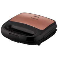 Morphy richards Luxe 750W 2 Slice Sandwich Maker  with  I-Lag Non-stick Coating (Rose Gold)
