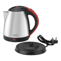 Croma 1350 Watt 1.5 Litre Electric Kettle with Overload Protection (Silver)