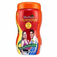 Multani Chyawanbhog (Sugar Free) | Enriched With Kesar | Ayurvedic Immunity Booster | Builds Strength, Stamina & Energy | Build Immunity Naturally | 900 Gm