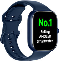 REDMI Watch Move 1.85 Premium AmoLED, Dual Core Processor Smartwatch (Blue Blaze Strap, Free Size)