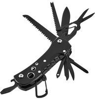 amazon basics 15-in-1 Multi-Tool Pocket Knife with Nylon Sheath 