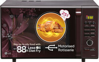 LG 28 L Convection Microwave Oven (MC2886BRUM, Black) at Rs. 14,990