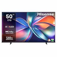 Hisense 126 cm (50 inches) E7Q Series 4K Ultra HD Smart QLED TV 50E7Q (Black)