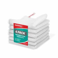 Spotzero By Milton Non-Scratch Steel Wire Dish Cloth (Pack of 6) I Multipurpose Scrubber for Kitchen Utensils, Sinks, Counter & More I Wet and Dry Cleaning for Kitchen & Home
