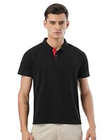 FYLTR Men's Solid Regular Fit Polo Shirt