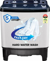 realme TechLife 7 kg 5 Star rating Semi Automatic Top Load Washing Machine White, Black (RMSA705NNNDW)