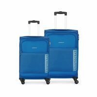 Aristocrat Baleno Set of 2 (Small + Large) Polyester Softsided 4 Wheels