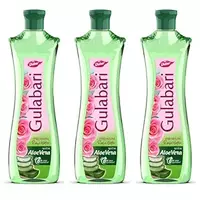 Dabur Gulabari Premium Rose Water with Aloe Vera - 1200 ml (400ml x 3)