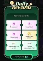 Cred daily rewards 27th September -2/4/10 cashback,15k coins, unbreakable cup@99,two protein milkshakes @149