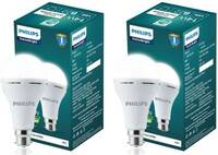 PHILIPS 14W NEO LED Bulb Pack of 2 with backup of upto 4 hrs Bulb Emergency Light  (White)