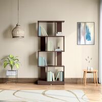 GODREJ INTERIO EWA Engineered Wood Book Shelf, 1-Year Warranty, Brown, Particle Board