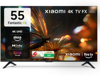 Xioami by Mi FX Series 138.68 cm (55 inch) Ultra HD (4K) LED Smart Fire TV 2025 Edition 