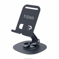 Tizum 360° Adjustable Mobile Stand – Desk & Phone Holder (Black) At Just Rs229