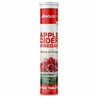 Boldfit Apple Cider Vinegar Effervescent Tablets with Pomegranate & Pineapple Powder, Plus Vitamins C, B6, B12 – Supports Metabolism, Gut Health & Immunity – 15 Watermelon Flavor effervescent tablets