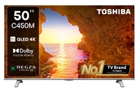 Toshiba 126 cm (50 inch) QLED Ultra HD (4K) Smart VIDAA TV with Vision Atmos and Engine ZR (2024 Edition)