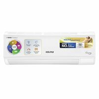 Voltas 1.5 ton 3 Star, Inverter Split AC (Copper, 4-in-1 Adjustable Mode, Anti-dust Filter,183V Vectra CAW, White)