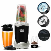 INALSA Mixer Grinder|3 Jar & 600 W Copper Motor| Blenders for Smoothies and Juices| Smoothie Maker Blender|Nutri Blender | 2 Blades |2Yr Warranty,Jazz 600-3 Jar