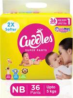 Upto 68% Off on Cuddles Super Pants Baby Diapers