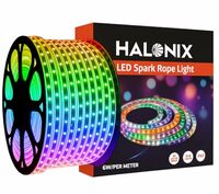 Halonix 10 Meter Multicolor 11W Rope Light with 8 Light Modes | Pack of 1 (10 Meter, Multi Color)