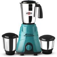 Sansui Plus 500 W Juicer Mixer Grinder  (Allure Plus | 3 Jars | Black, Blue)