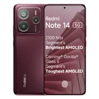 REDMI Note 14 SE 5G (Crimson Art, 128 GB)  (6 GB RAM)