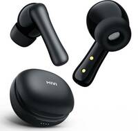 Mivi Duopods I2, 45Hrs Playtime, HD Call, Fast Charging, IPX4, Low Latency, 5.3v Bluetooth  (Black, True Wireless)