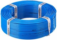 Basics PVC-Insulated, Single-Core, Multistrand Copper Wire (0.75 sq. mm, 90m, Blue)