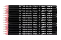 12 Panda Cut-Free Invisible Wax Pencil for Writing, Marking on Fabric, Garment and Shoes - 12 Pencils

