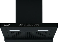 LIVPURE Evora-60 Auto Clean T-Shape 60 cm  Wall Mounted Black 1350 CMH Chimney