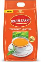 WaghbakriPremium Assam Leaf Tea Bold, Aromatic Kadak Chai Tea Pouch (1 kg)