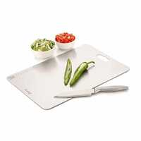 Instamart : Clazkit Stainless Steel Chopping Cutting Board (360 x 250 x 1 mm, Large) 