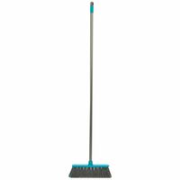 Presto! Mark Push Plastic Broom, Ideal for Wet & Dry Surface Floor Cleaning (Turkish Green)