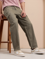 Mast & Harbour Men Mid-Rise Pure Cotton Loose Fit Cargo-Style Jeans