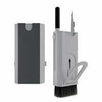 Ubon KT-10 Clean M Multifunctional 8-in-1 Gadget Cleaning Kit with Mobile Holder Cleaning Pen, Screen Cleaner Spray, Cleaning Brush, for Smartphone, Tablet, Laptop, Earbuds