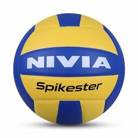 NIVIA Spikester (Encounter) 494 Polypropylene Volleyball, Size - 4 (Multicolour)