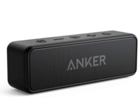 Anker Soundcore 2 Portable Bluetooth Speaker With Better Bass, 24-Hour Playtime, 66Ft Bluetooth Range, Ipx5 Water Resistance & Built-In Mic