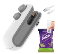 Stewit Portable Mini Sealing Machine, Handheld Packet Sealer for Food, Snacks, Chips, Fresh Storage, Plastic Bags Sealing Machine, 1 YEAR Warranty (Multicolor)