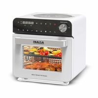 INALSA Air fryer,Oven,Steamer,Rotisserie,Convection|1700 W & 15 L (White)