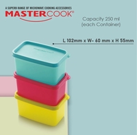  master cook Polypropylene Fridge Container  - 250 ml on Flipkart
