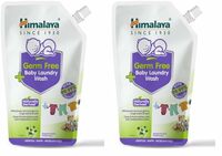  Himalaya Germ Free Baby Laundry Wash 1 L Pouch Liquid, White, (7004801) (Pack of 2)