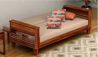 MAMTA Decoration Sheesham Wood Sofa Cum Bed for Living Room (MD-SCB-BR) 
