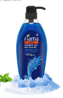 Fiama Men Shower Gel Refreshing Pulse Body Wash with Skin Conditioners for Refreshed Skin, 895 ml bottle