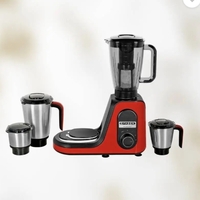 FABER Master Chef 800 W Mixer Grinder  (Master Chef 800 3J+1PC Mystic Red | 4 Jars | with 1 year extended warranty | Red)