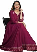 Women Embroidered Kurta on Flipkart