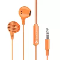 blinkit => Ambrane EP-83 3.5mm Wired Earphones (Orange)